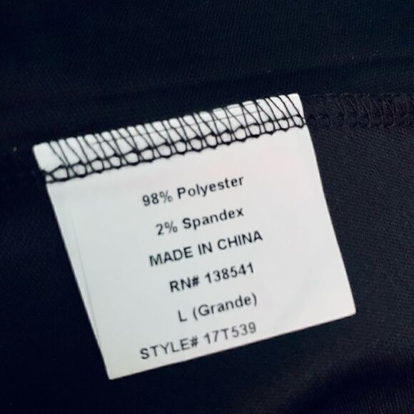 Charlotte Russe Black Embroidered Floral Mesh Cutout Tank Top Size Large - Picture 11 of 11